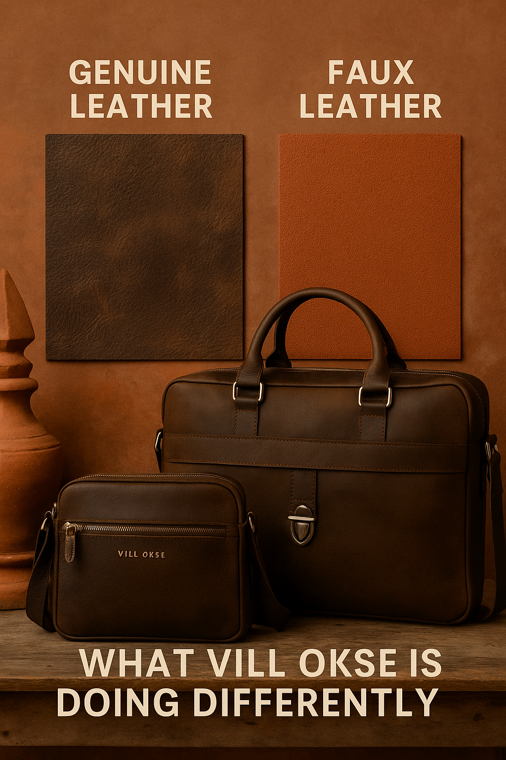 Genuine Leather vs Faux Leather: Why the World is Returning to the Real Thing - VILL OKSE