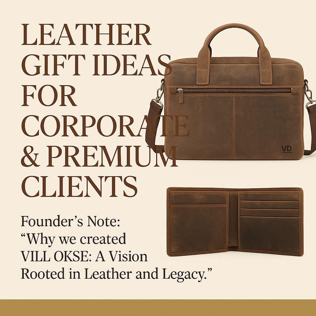 Luxury Leather Gift Ideas for Corporate Gifting & Premium Clients | VILL OKSE - VILL OKSE