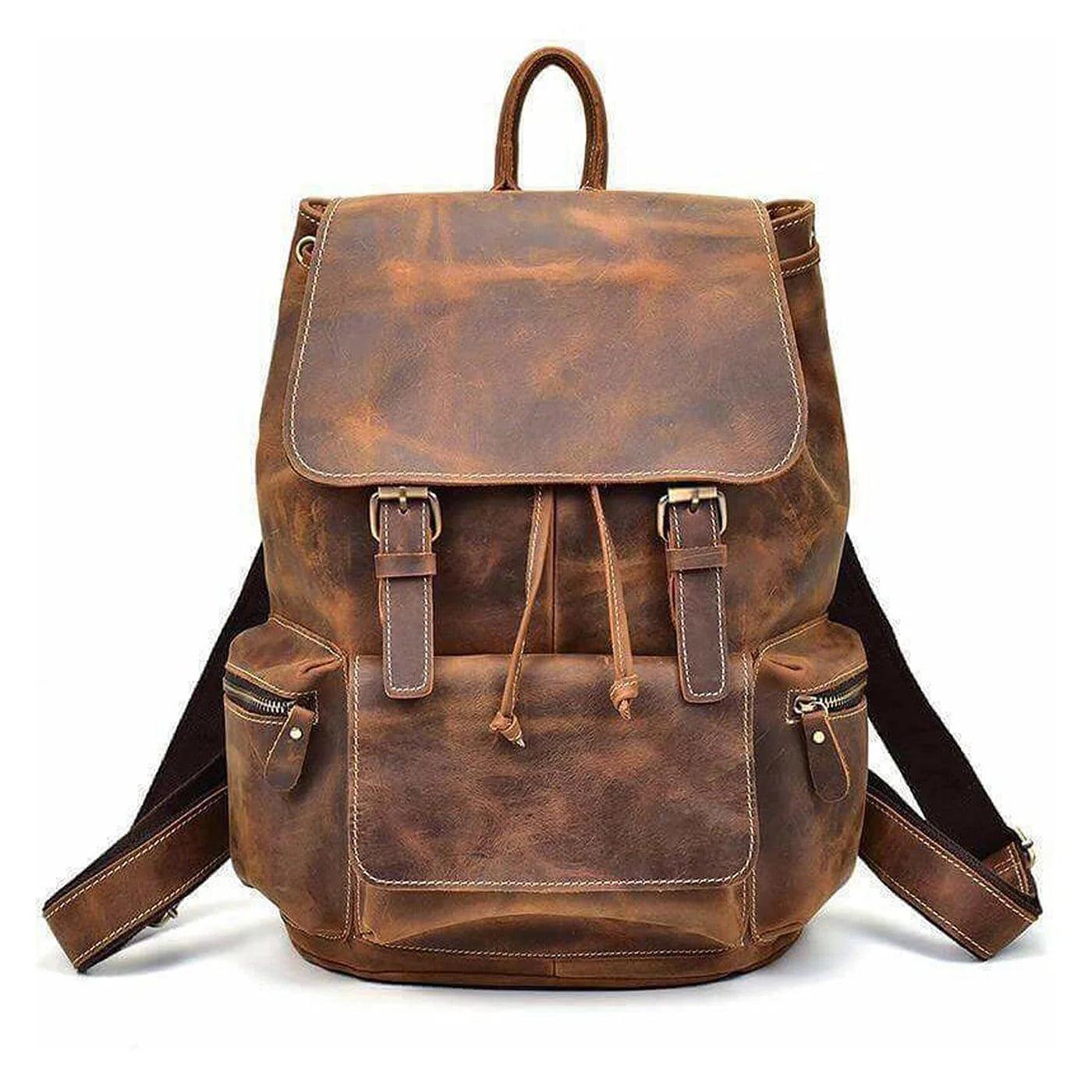 The Neil - Genuine Leather Backpack - VILL OKSE