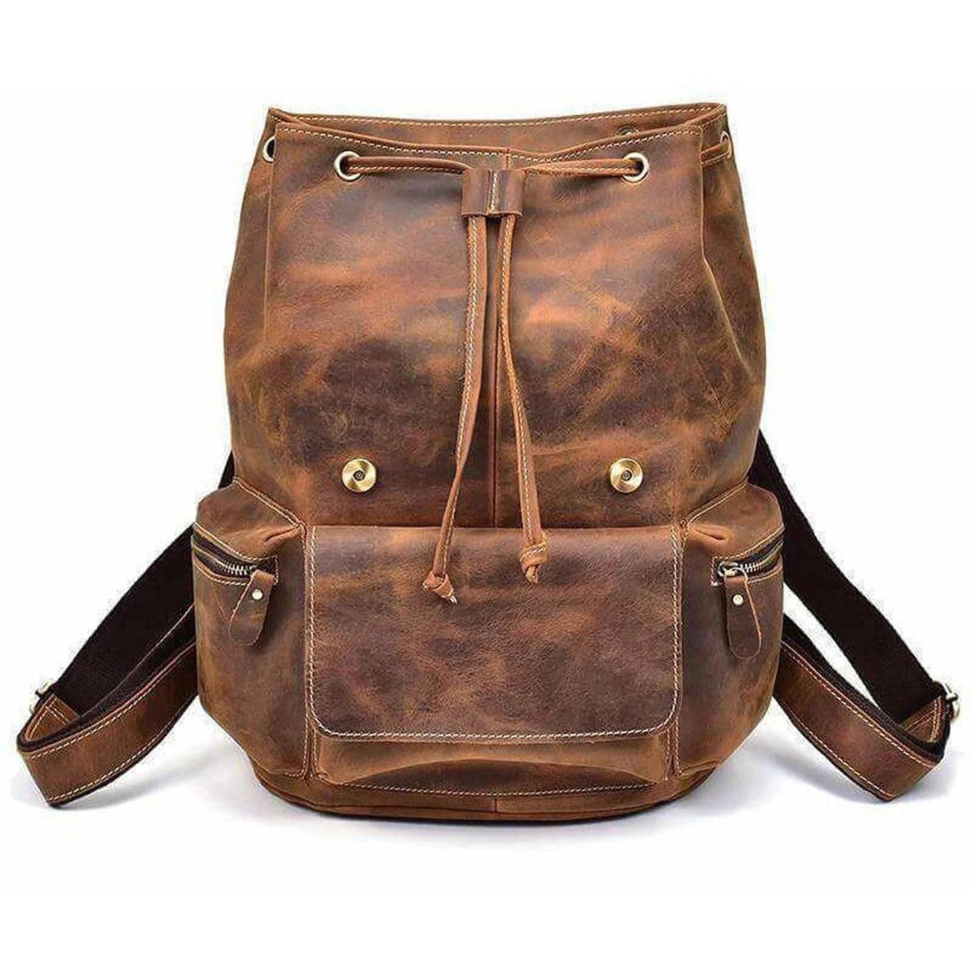 The Neil - Genuine Leather Backpack - VILL OKSE