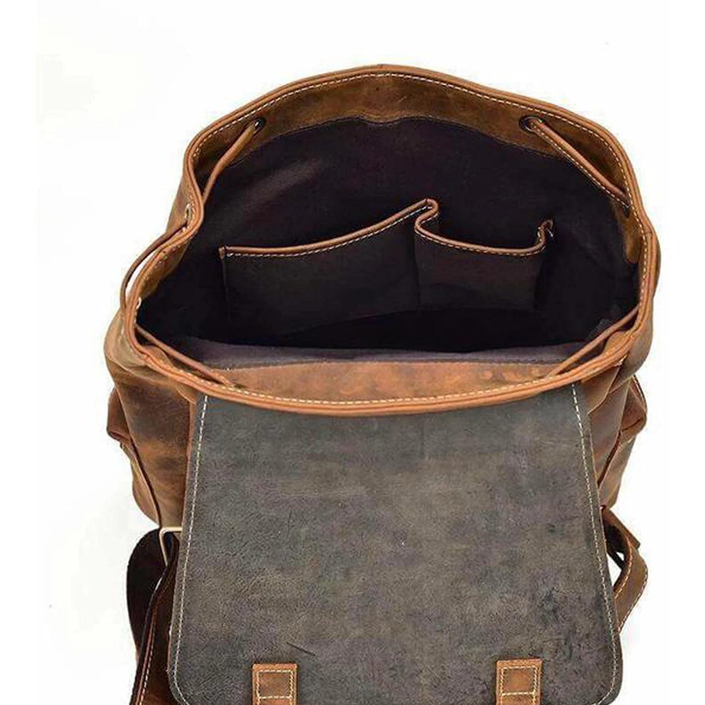 The Neil - Genuine Leather Backpack - VILL OKSE