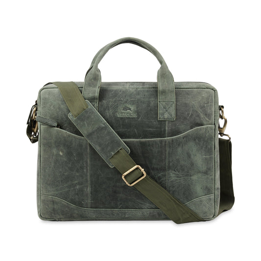 The Hector - Genuine Leather Laptop Bag - VILL OKSE