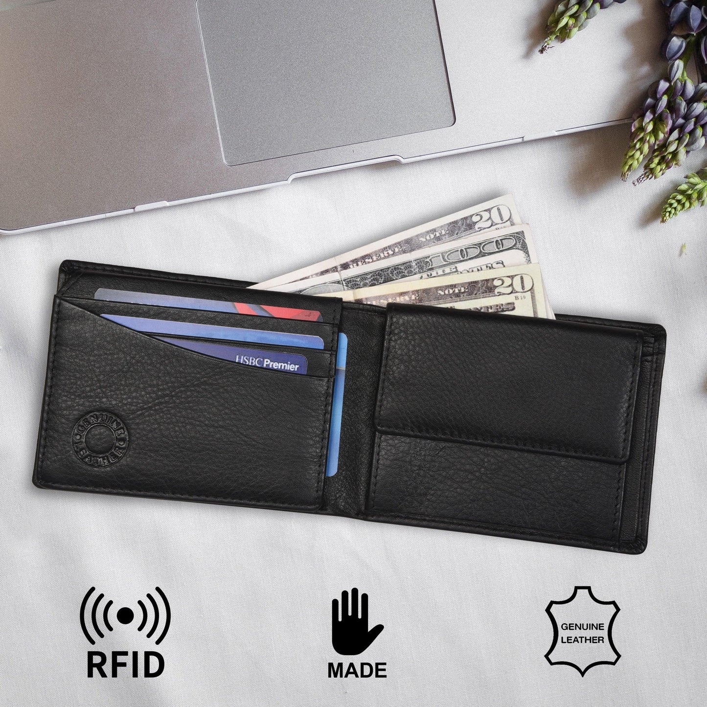 The Berlin - Genuine Leather Wallet for Men