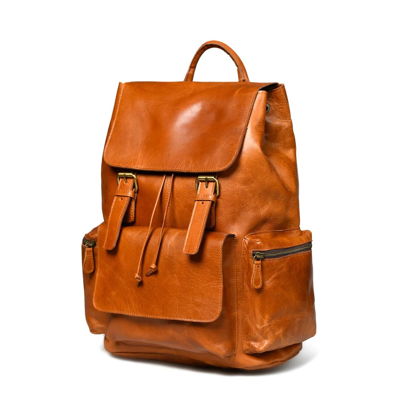 The Neil - Genuine Leather Backpack - VILL OKSE