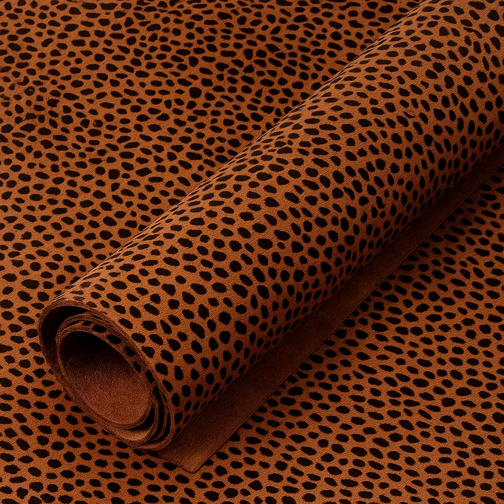 cheetah hairon leather