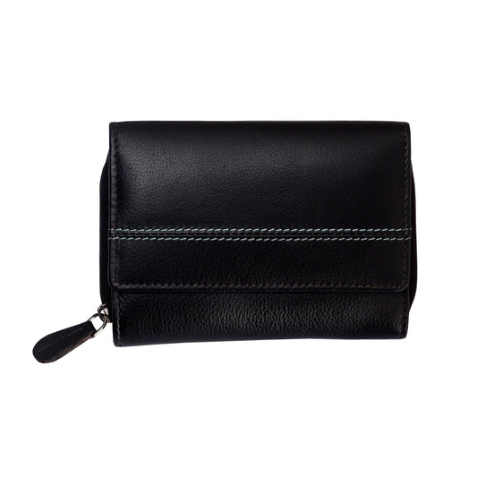 Ms Lang - RFID Protected Genuine Leather Wallet for Women - VILL OKSE