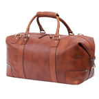 Ruggero Travel Bag in leather by VILL OKSE