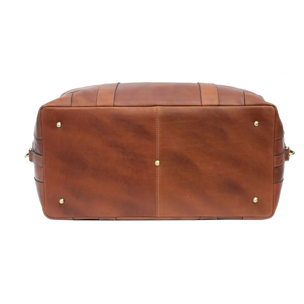 Ruggero Travel Bag in leather by VILL OKSE