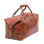 Ruggero Travel Bag in leather by VILL OKSE