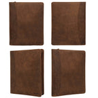 The Harley - Genuine Leather Padfolio - Oak Brown Hunter - VILL OKSE