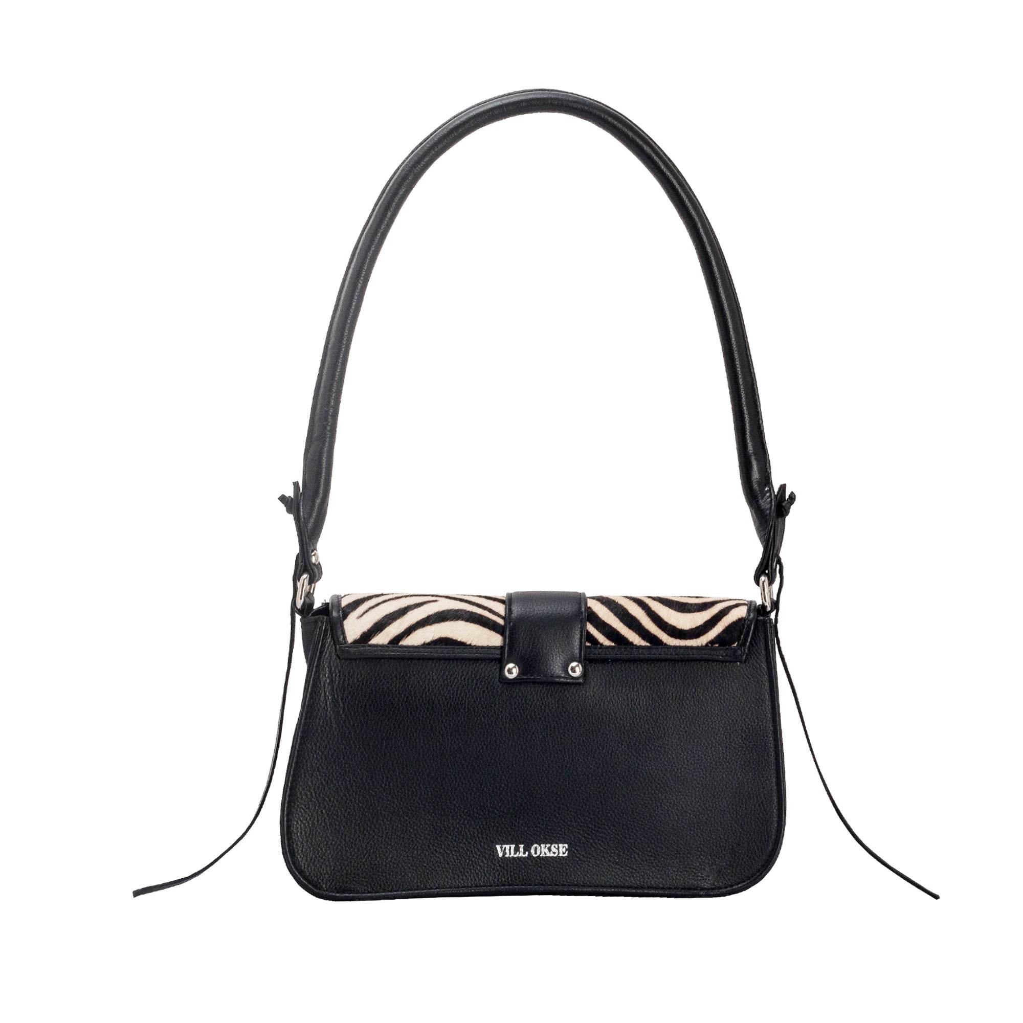 The Jenny - Genuine Leather Sling Bag - Zebra - VILL OKSE