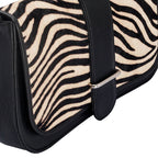 The Jenny - Genuine Leather Sling Bag - Zebra - VILL OKSE