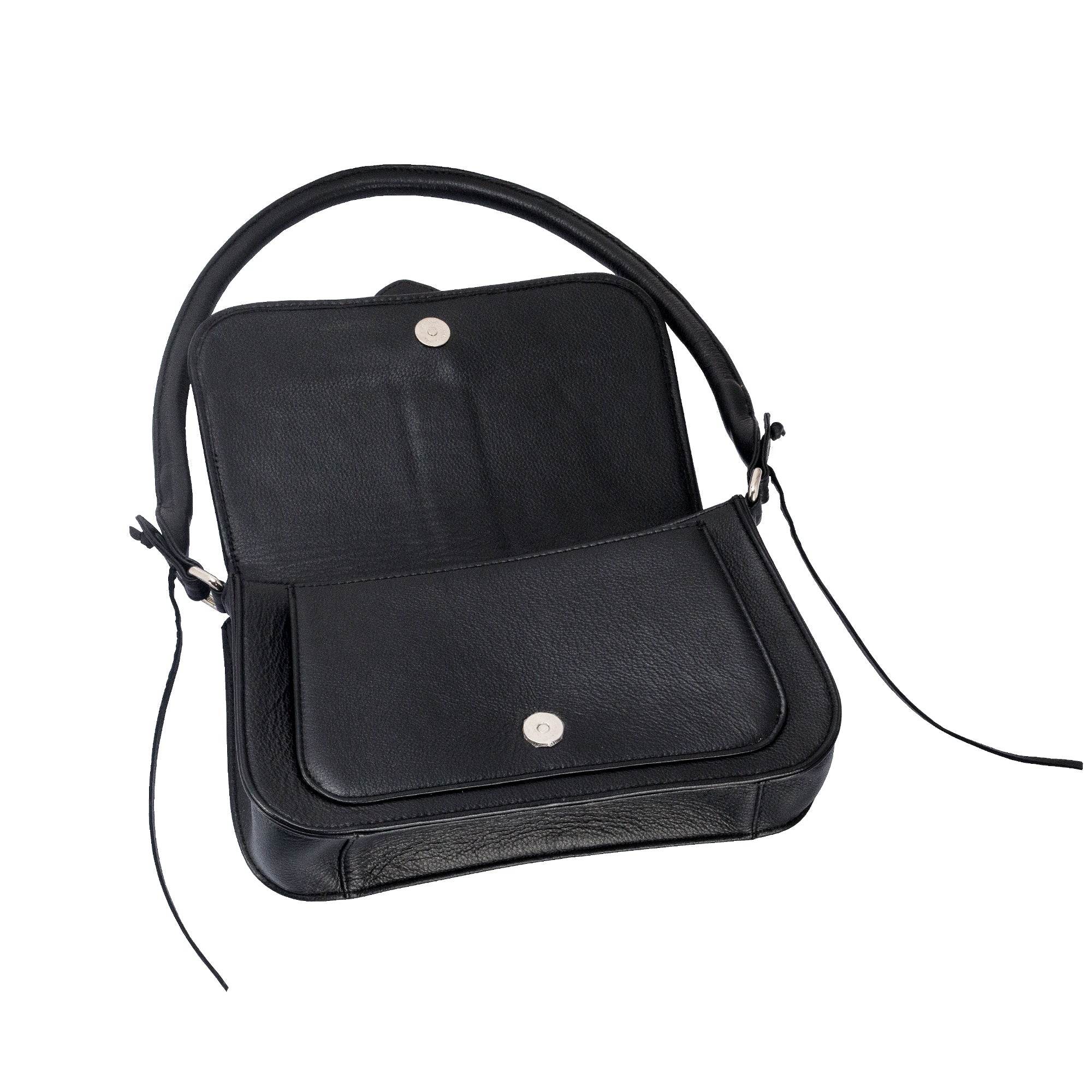 The Jenny - Genuine Leather Sling Bag - Zebra - VILL OKSE