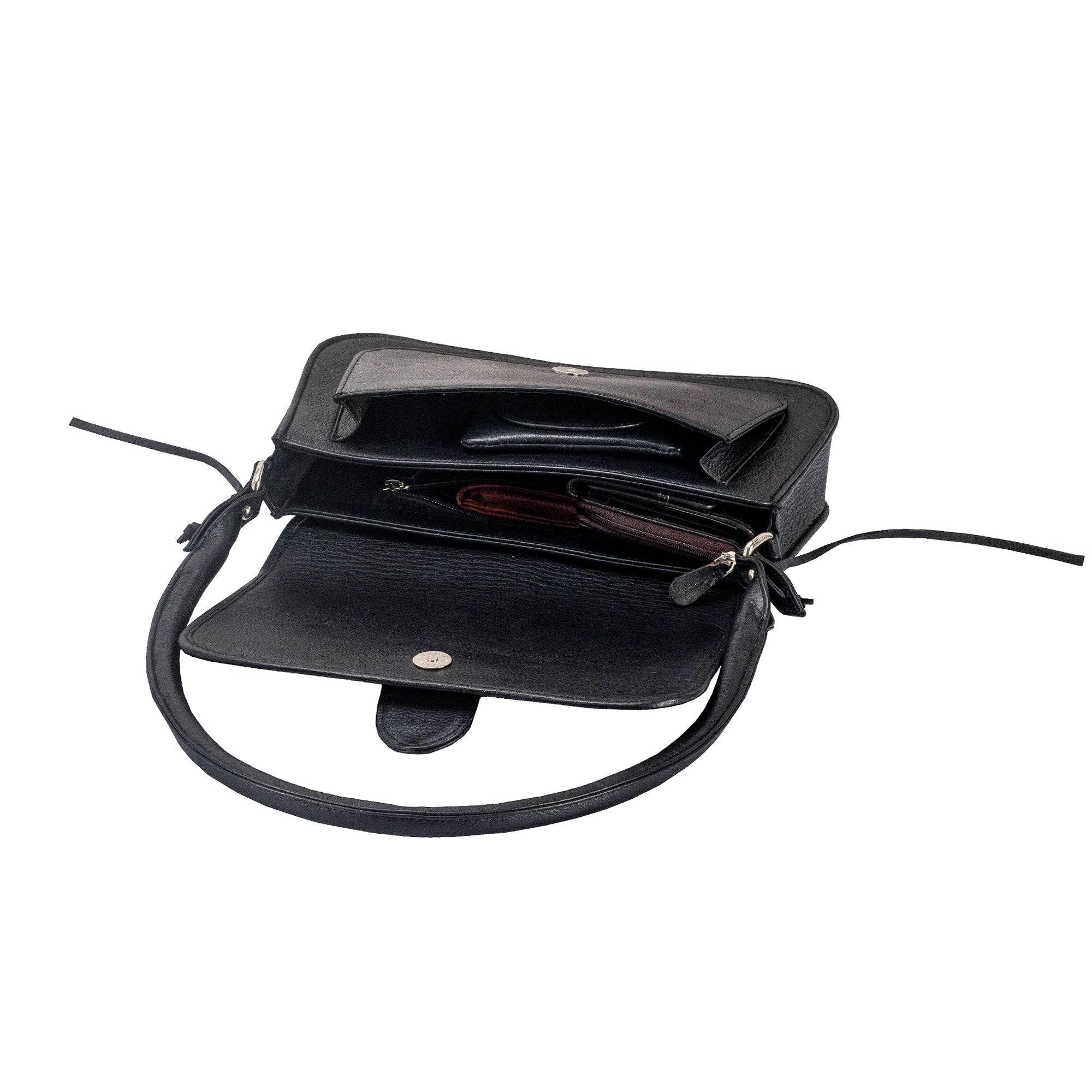 The Jenny - Genuine Leather Sling Bag - Zebra - VILL OKSE