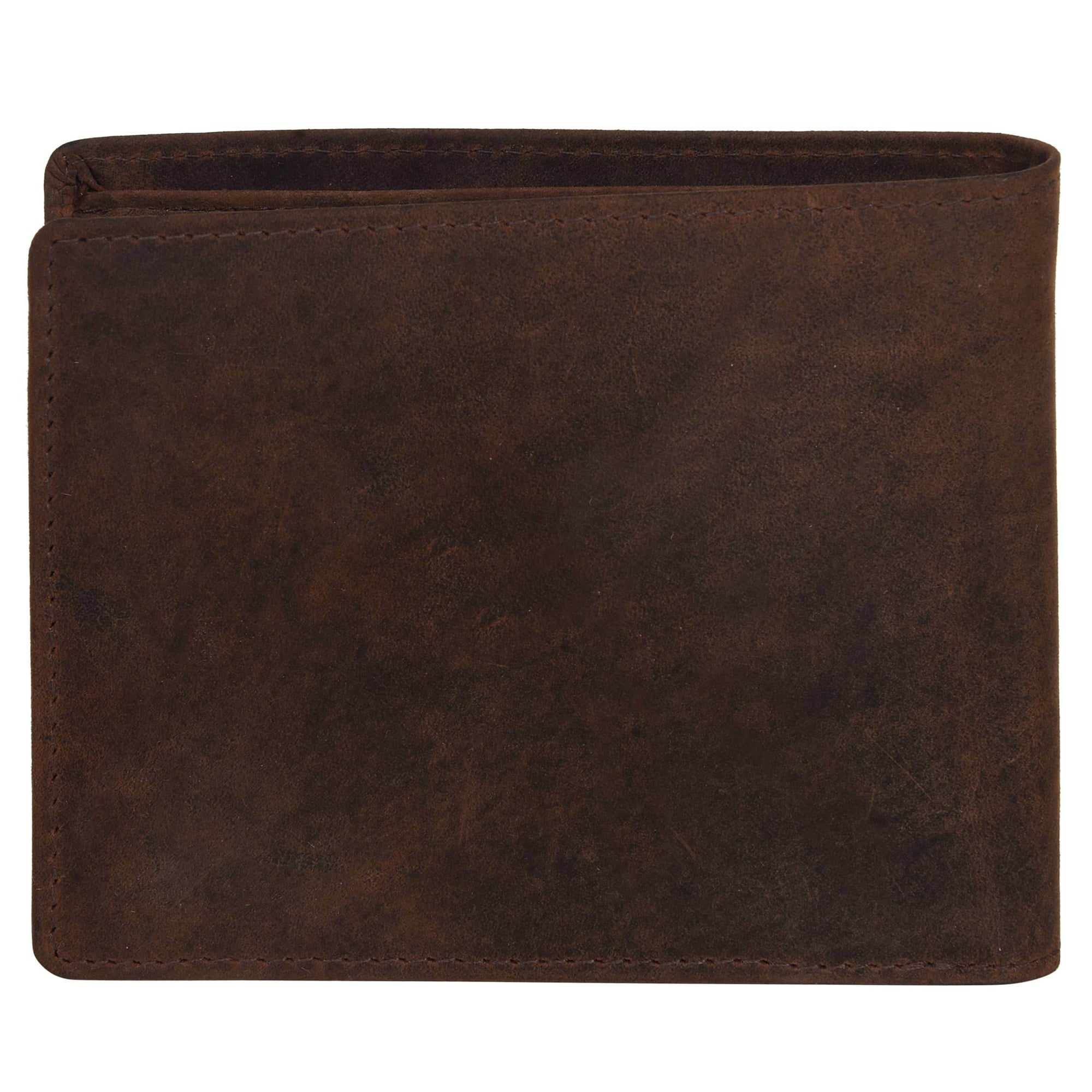 The Royal - RFID Protected Leather Wallet - Oak Brown Hunter - VILL OKSE
