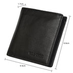 The California - RFID Protected Leather Wallet - Black Nappa - VILL OKSE